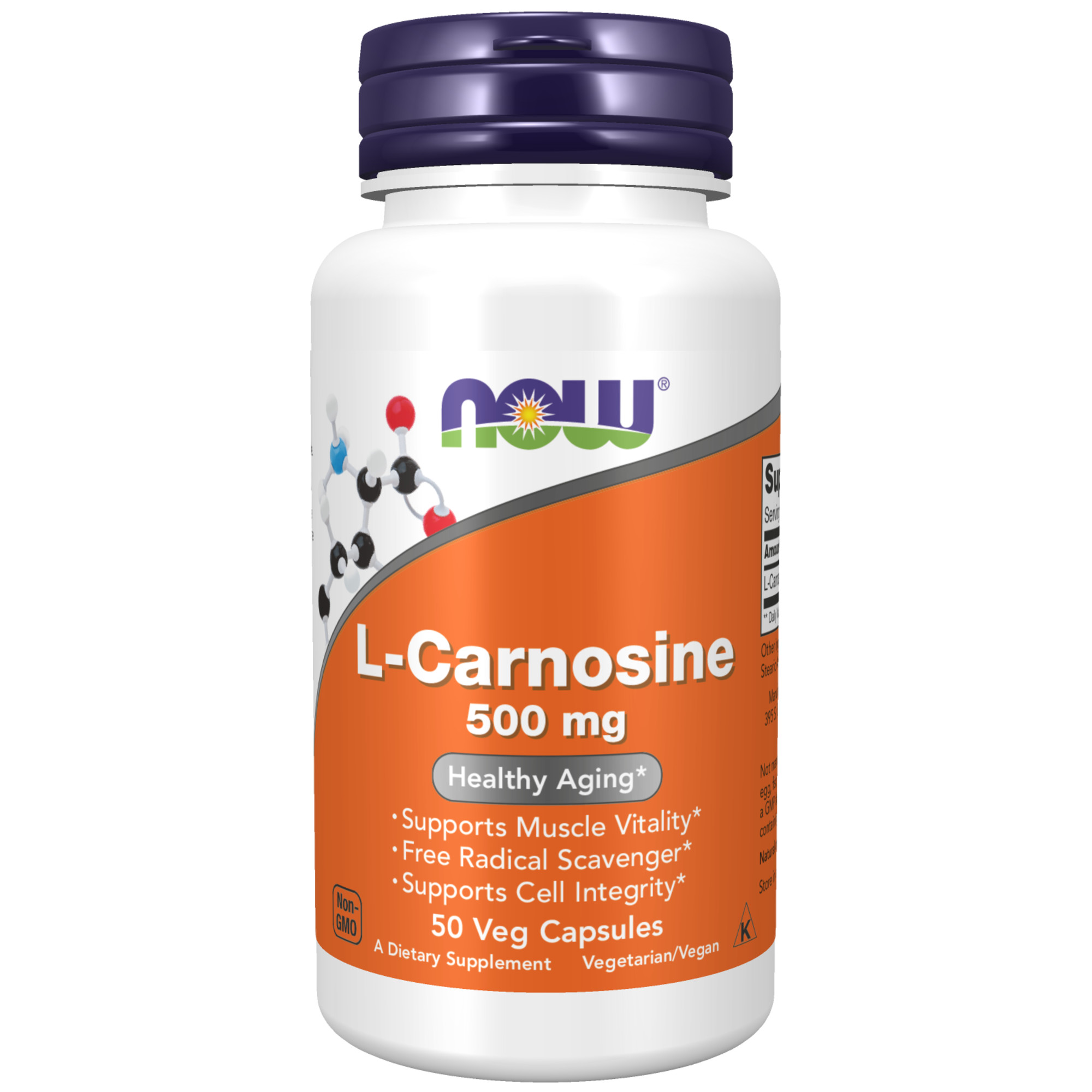 NOW Carnosine 500 mg 50 kapslar