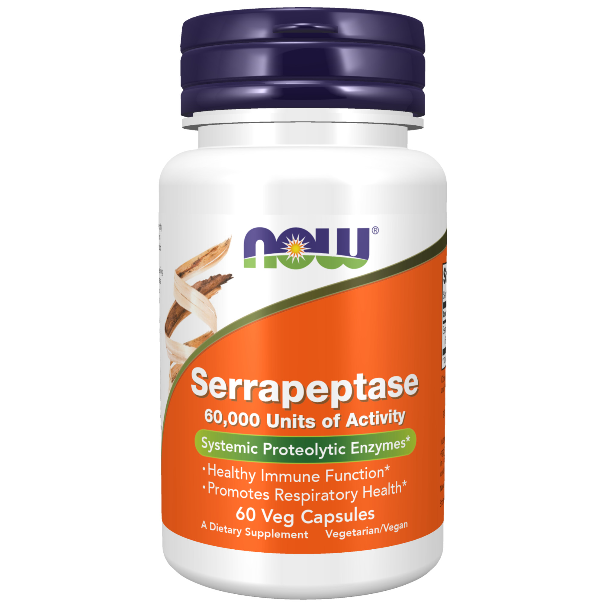 NOW Serrapeptase 60 000 SU 60 kapslar