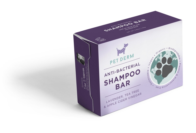 Pet Derm Antiseptisk Schampotvål för Hundar 95 g