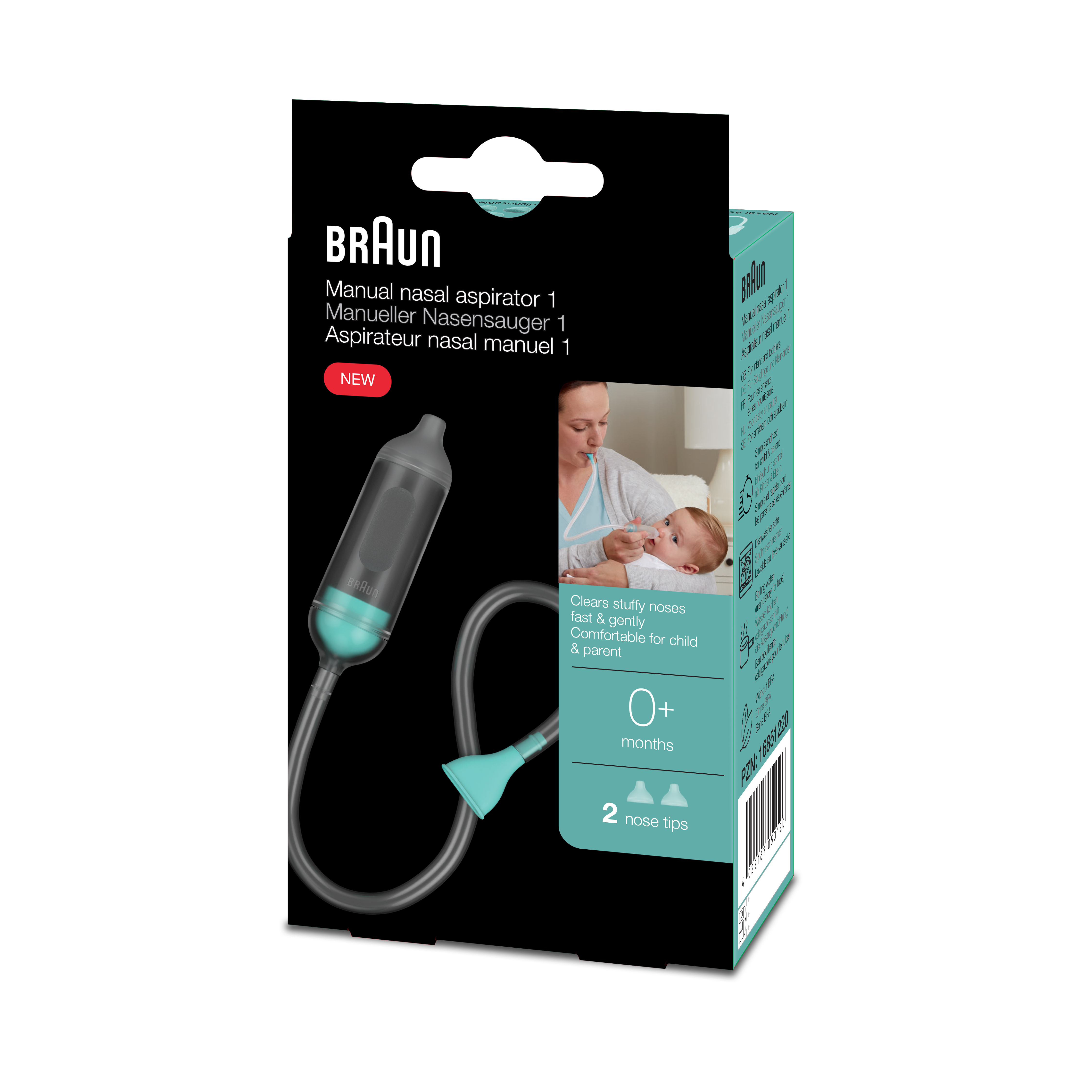 Braun Nasal Aspirator Manuell Nässug