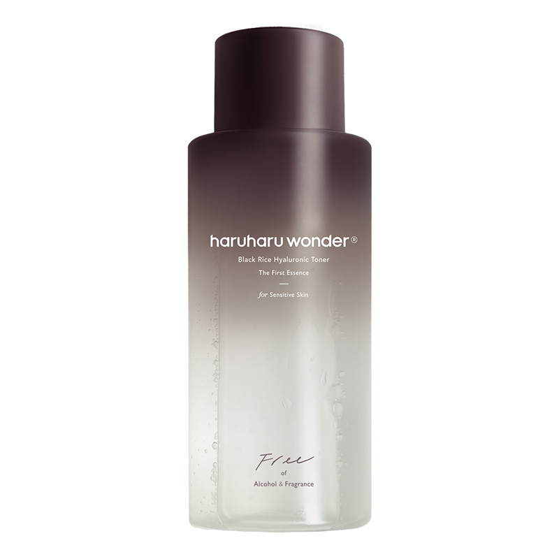 haruharu WONDER Black Rice Hyaluronic Toner Free of Alcohol Fragrance 300 ml