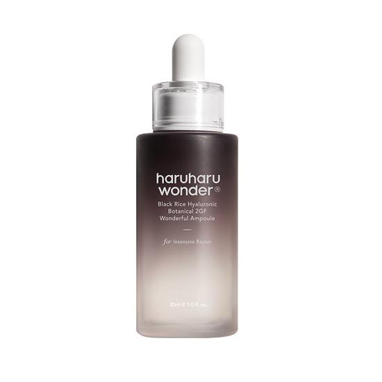 haruharu WONDER Black Rice Hyaluronic Botanical 2GF wonderful Ampoule 30 ml