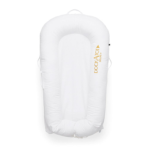 DockATot Deluxe+ Klädsel Pristine White