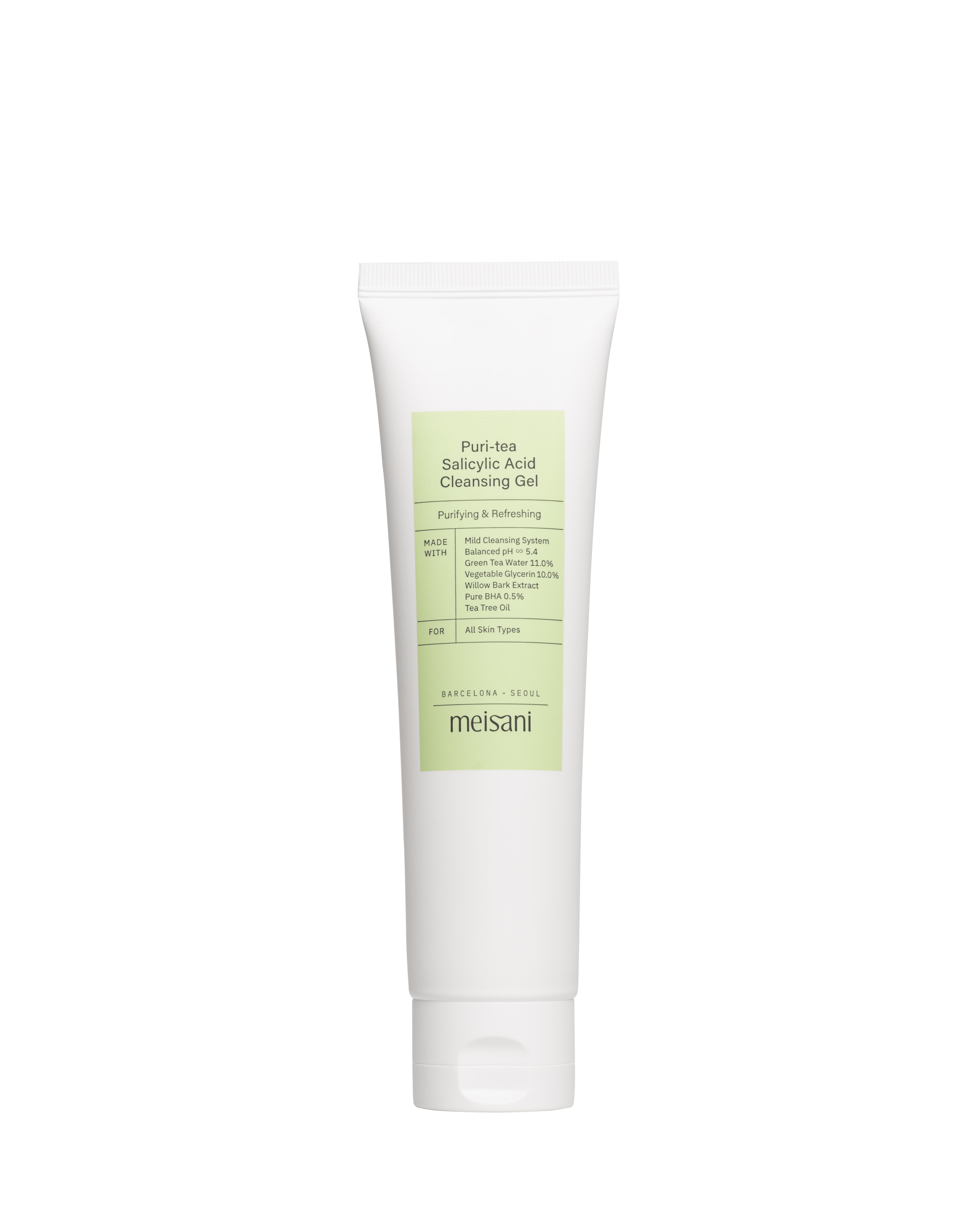 Meisani Puri-Tea Salicylic Acid Cleansing Gel 150 ml