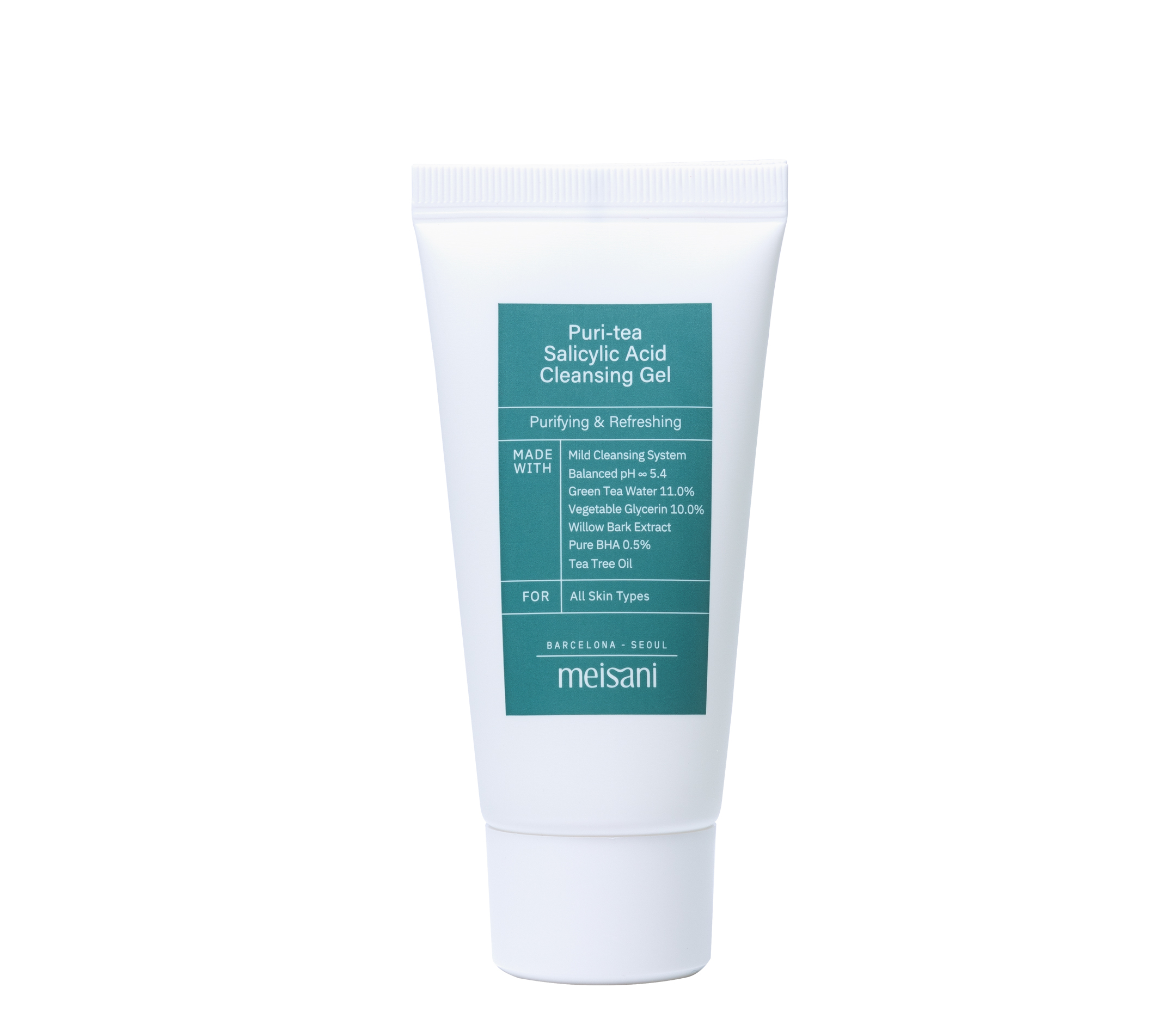 Mini Meisani Puri-Tea Salicylic Acid Cleansing Gel 30 ml