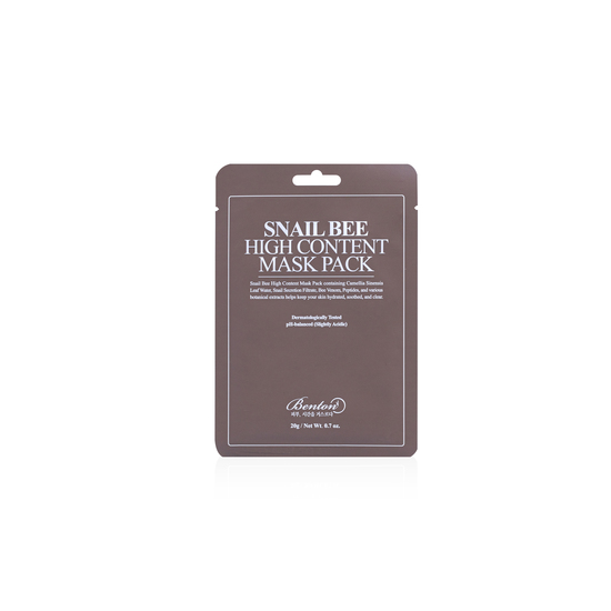 Benton Snail Bee High Content Mask Pack 1 unit 20 g