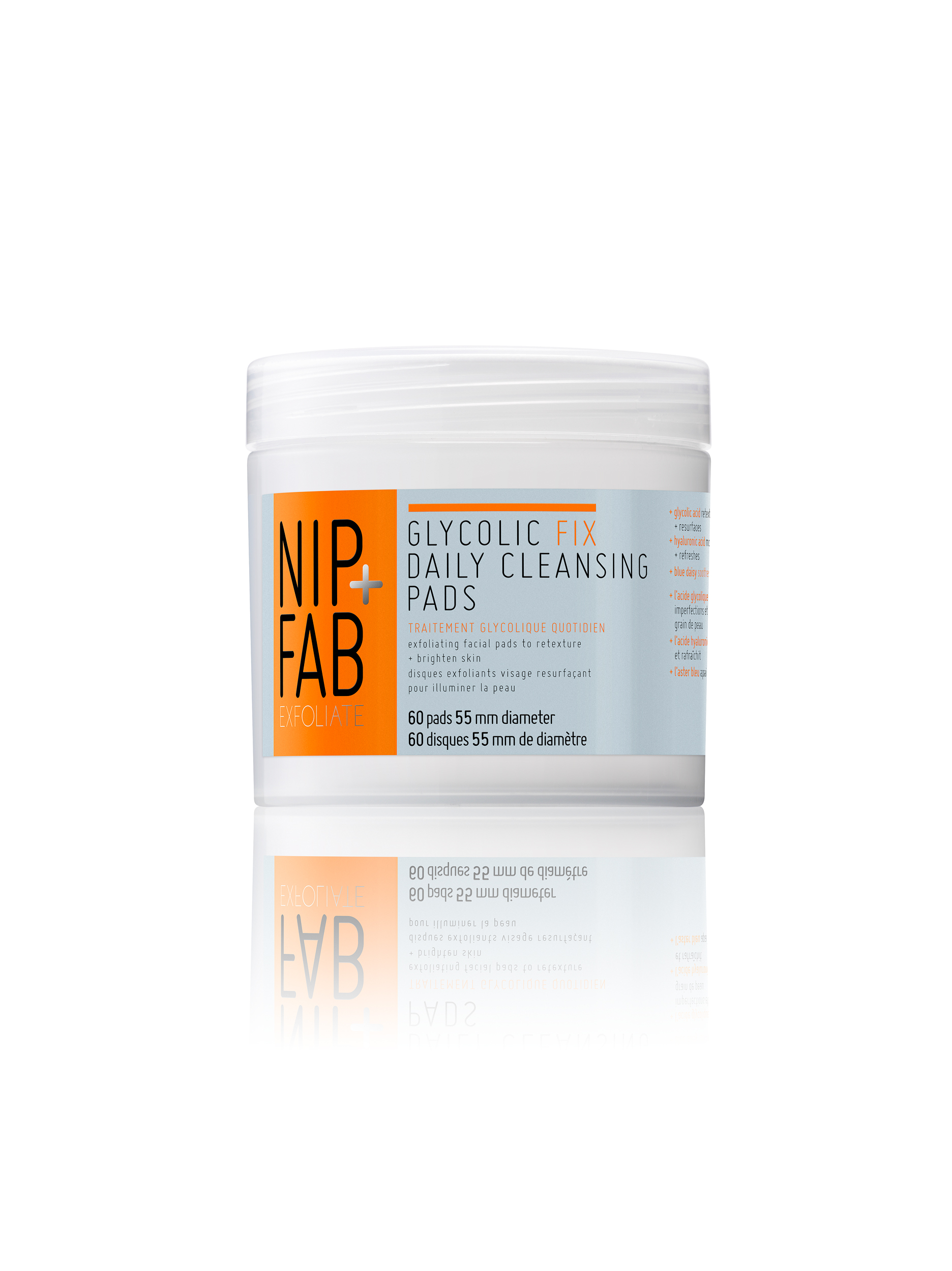 NIP+FAB Glycolic Fix Daily Pads 60 st