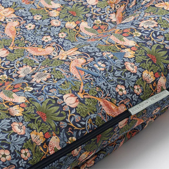 DockATot Grand XL Babynest Strawberry Thief William Morris