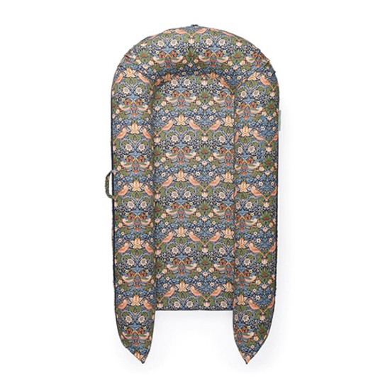 DockATot Grand XL Babynest Strawberry Thief William Morris