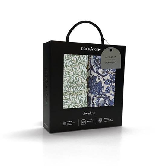 DockATot Swaddler Filtar Pink & Rose/Willow Boughs William Morris