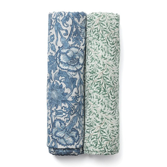 DockATot Swaddler Filtar Pink & Rose/Willow Boughs William Morris