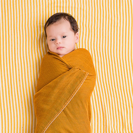 DockATot Swaddler Filtar Golden Stripe/Pumpkin Spice