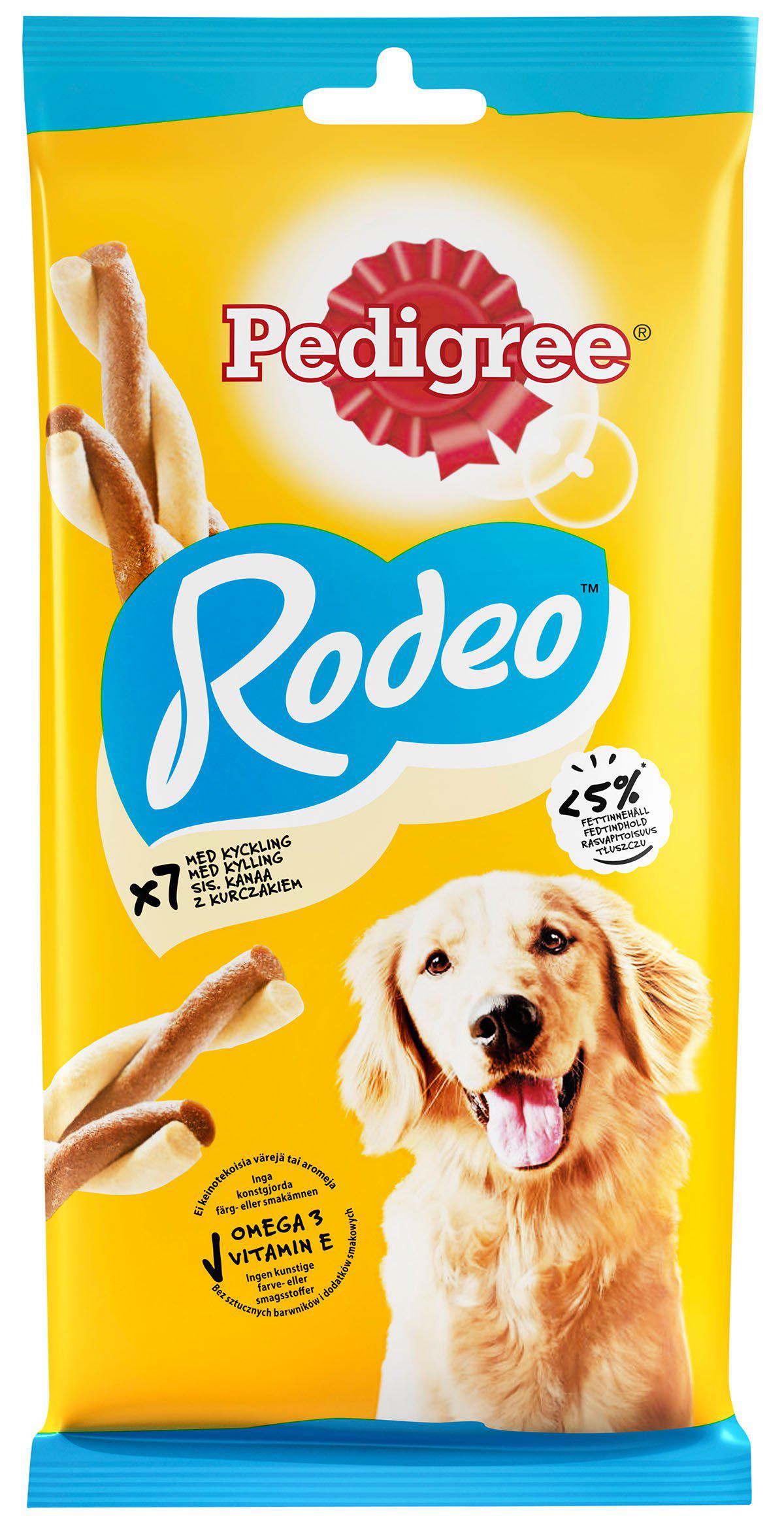 Pedigree Rodeo Kyckling 123 g