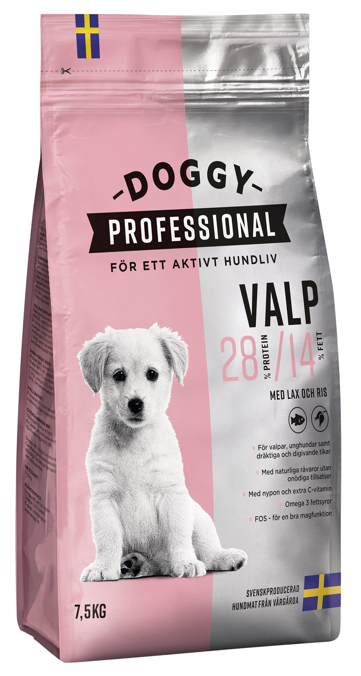 Doggy Professional Extra Valp 7,5 kg