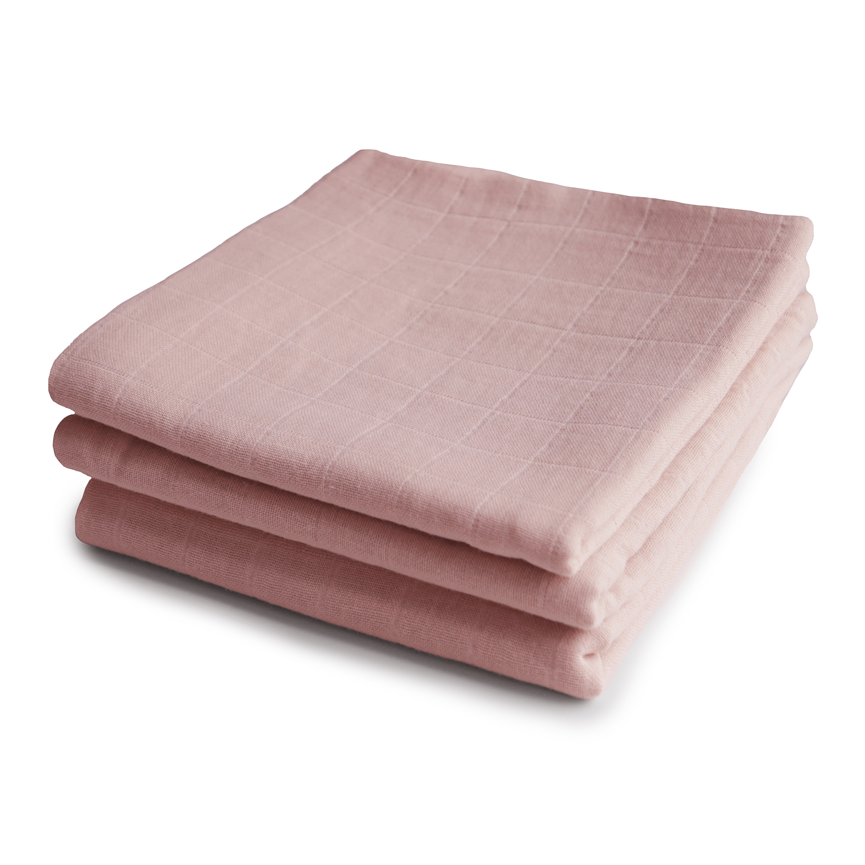Mushie Muslindukar Blush 3-pack