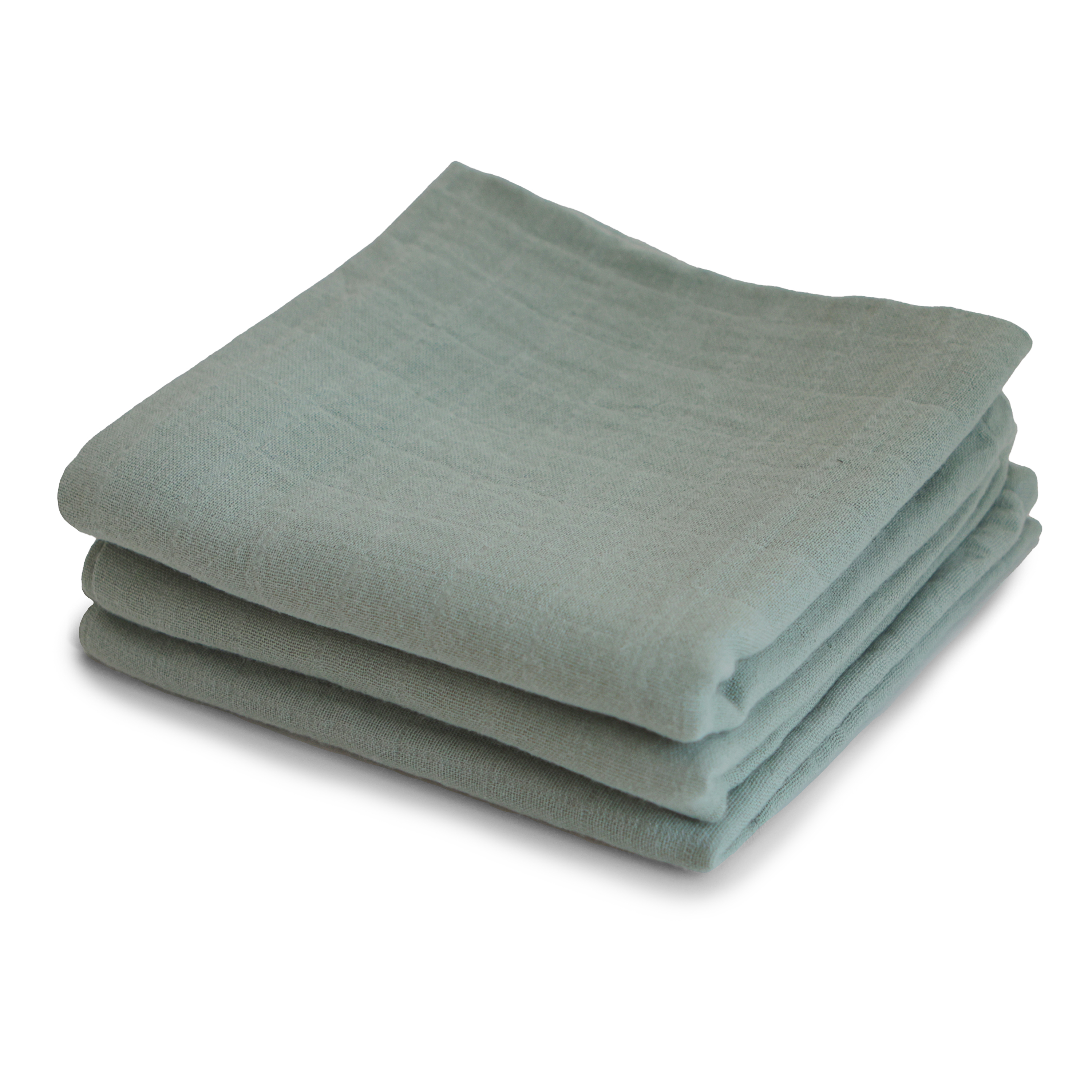 Mushie Muslindukar Sage 3-pack