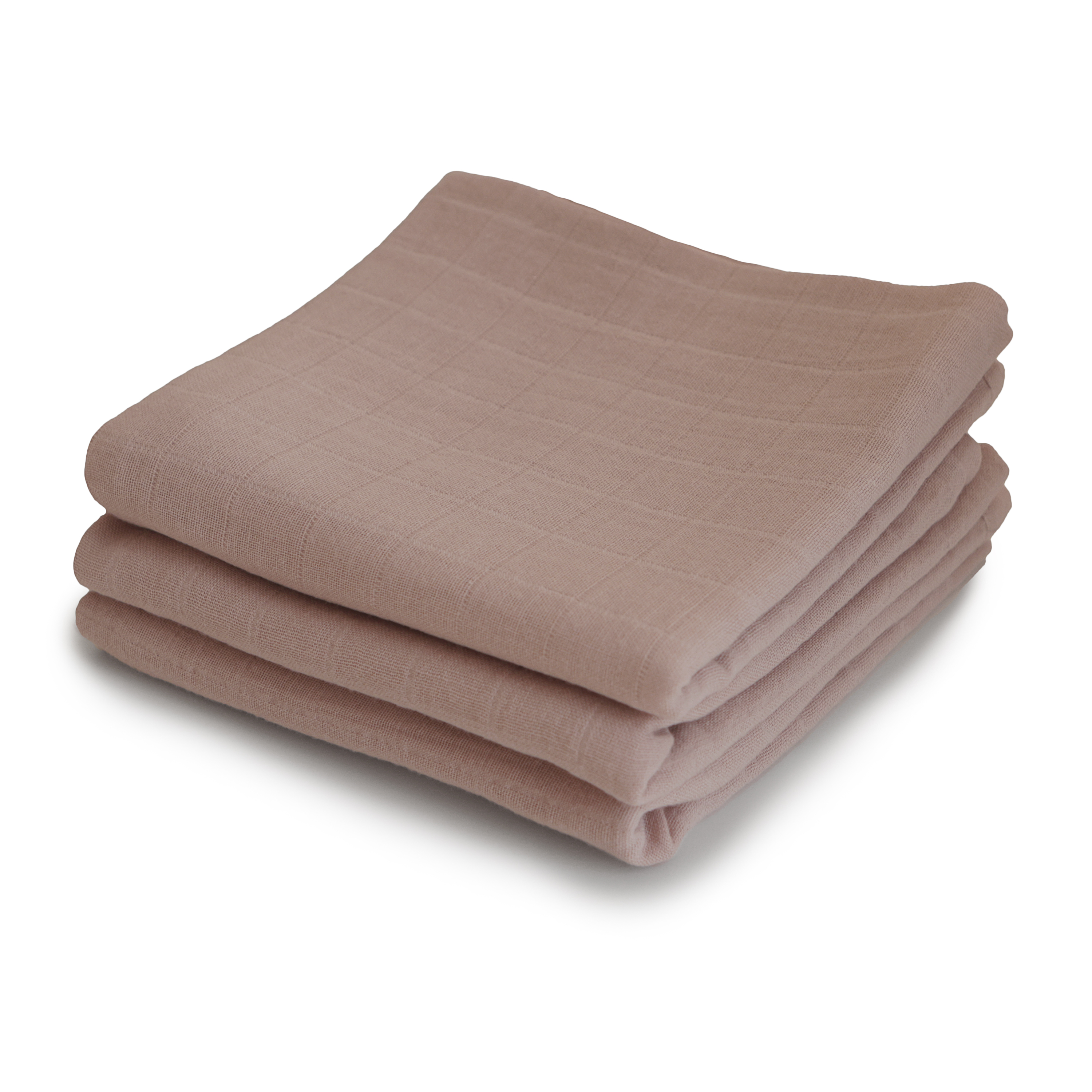 Mushie Muslindukar Natural 3-pack