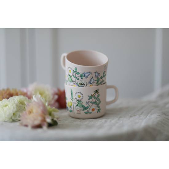 Rätt Start Beskow Blomsterfesten Mugg med handtag