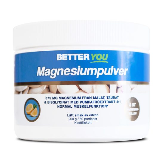 Better You Magnesiumpulver Citron 200 g