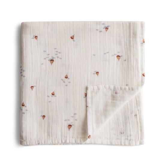 Mushie Muslinfilt Blanket Boats