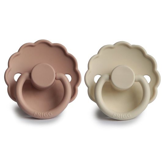 FRIGG Daisy Silikon Strl 1 Blush/Cream 2-pack