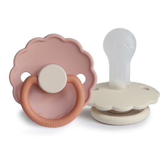 FRIGG Daisy Silikon Strl 2 Biscuit/Cream 2-pack
