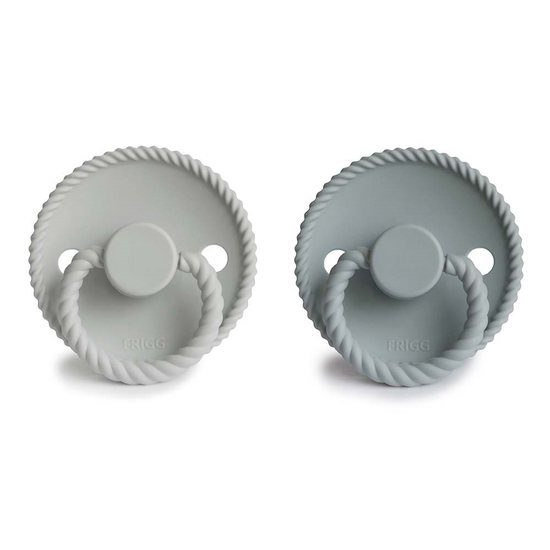FRIGG Rope Silikon Strl 1 French Gray/Silver Gray 2-pack