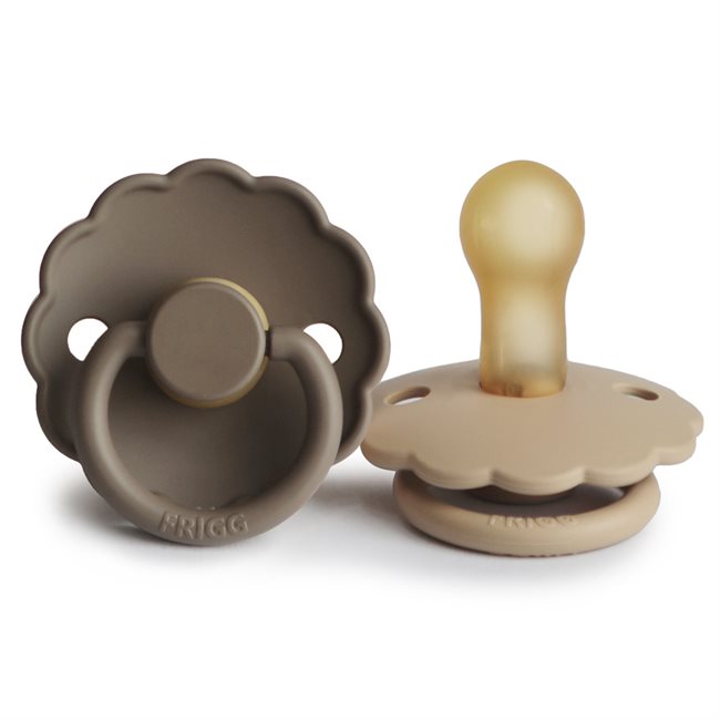 FRIGG Daisy Latex Strl 2 Croissant/Portobello 2-pack