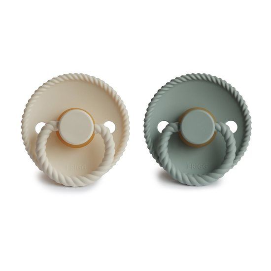 FRIGG Rope Latex Strl 1 Cream/Sage 2-pack