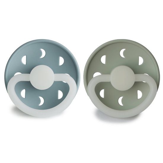 FRIGG Moon Phase Silikon Strl 1 Stone Blue Night/Sage Night 2-pack