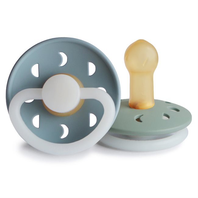 FRIGG Moon Phase Latex Strl 2 Stone Blue Night/Sage Night 2-pack