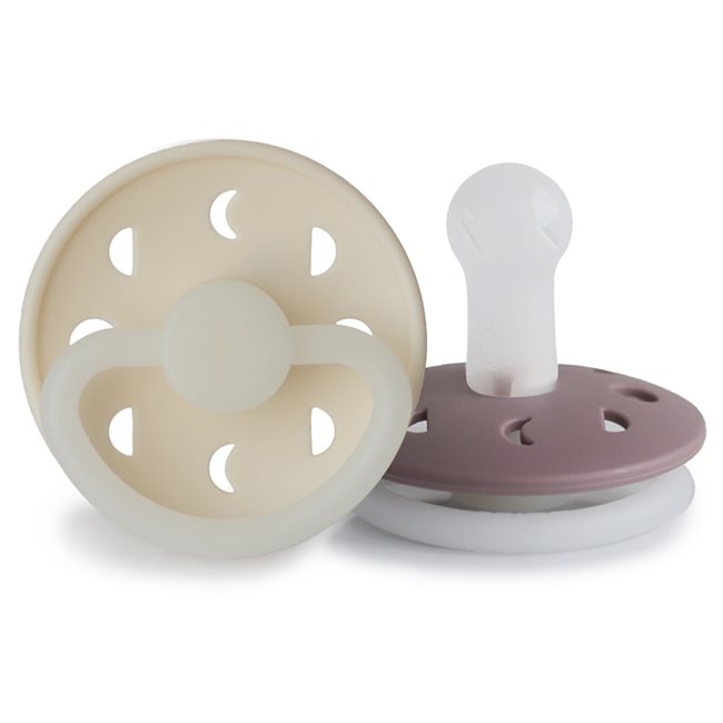 FRIGG Moon Phase Latex Strl 1 Cream Night/Twilight Mauve Night 2-pack