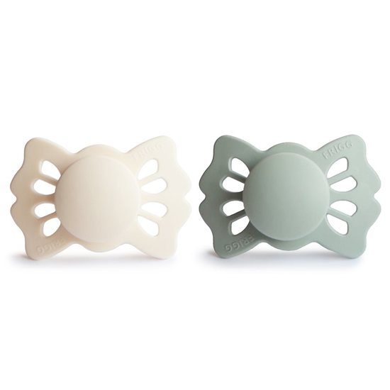 FRIGG Lucky Symmetrical Silikon Strl 1 Cream/Sage 2-pack