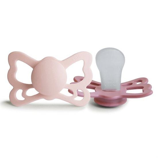 FRIGG Butterfly Anatomical Silikon Strl 2 Blush/Cedar 2-pack