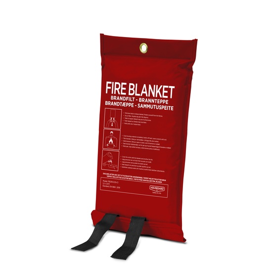 Housegard Brandfilt med Silikonbeläggning 120x180 cm röd