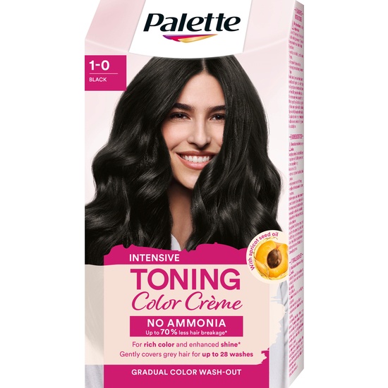 Palette Intensive Toning Color Crème 1-0 Black 