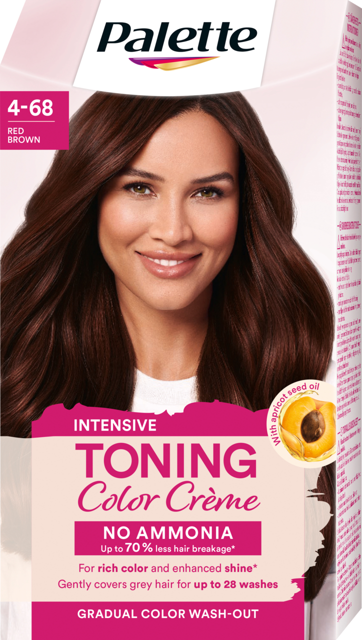 Palette Intensive Toning Color Crème 4-68 Red Brown 