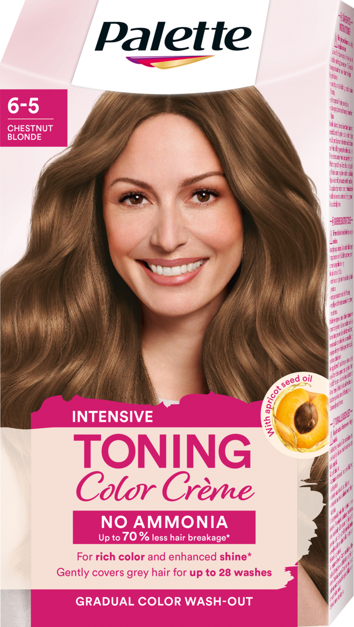 Palette Intensive Toning Color Crème 6-5 Chestnut Blonde 