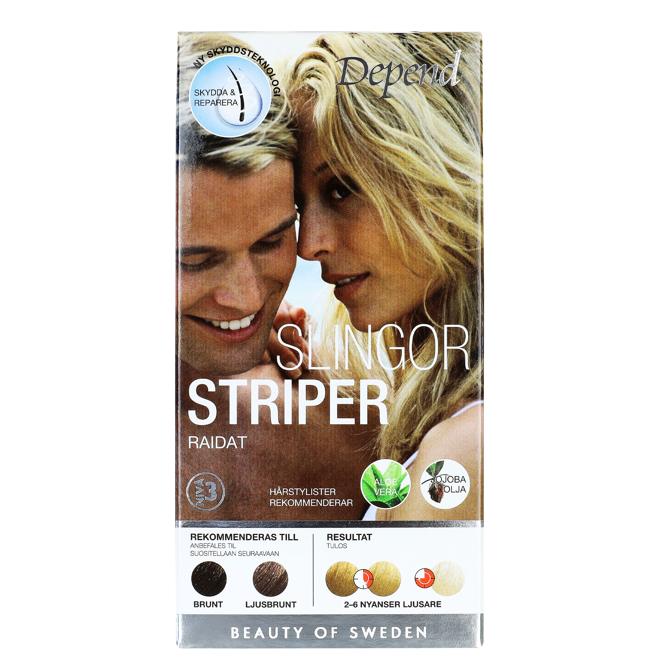 Depend Slingor Brun-ljusbrun