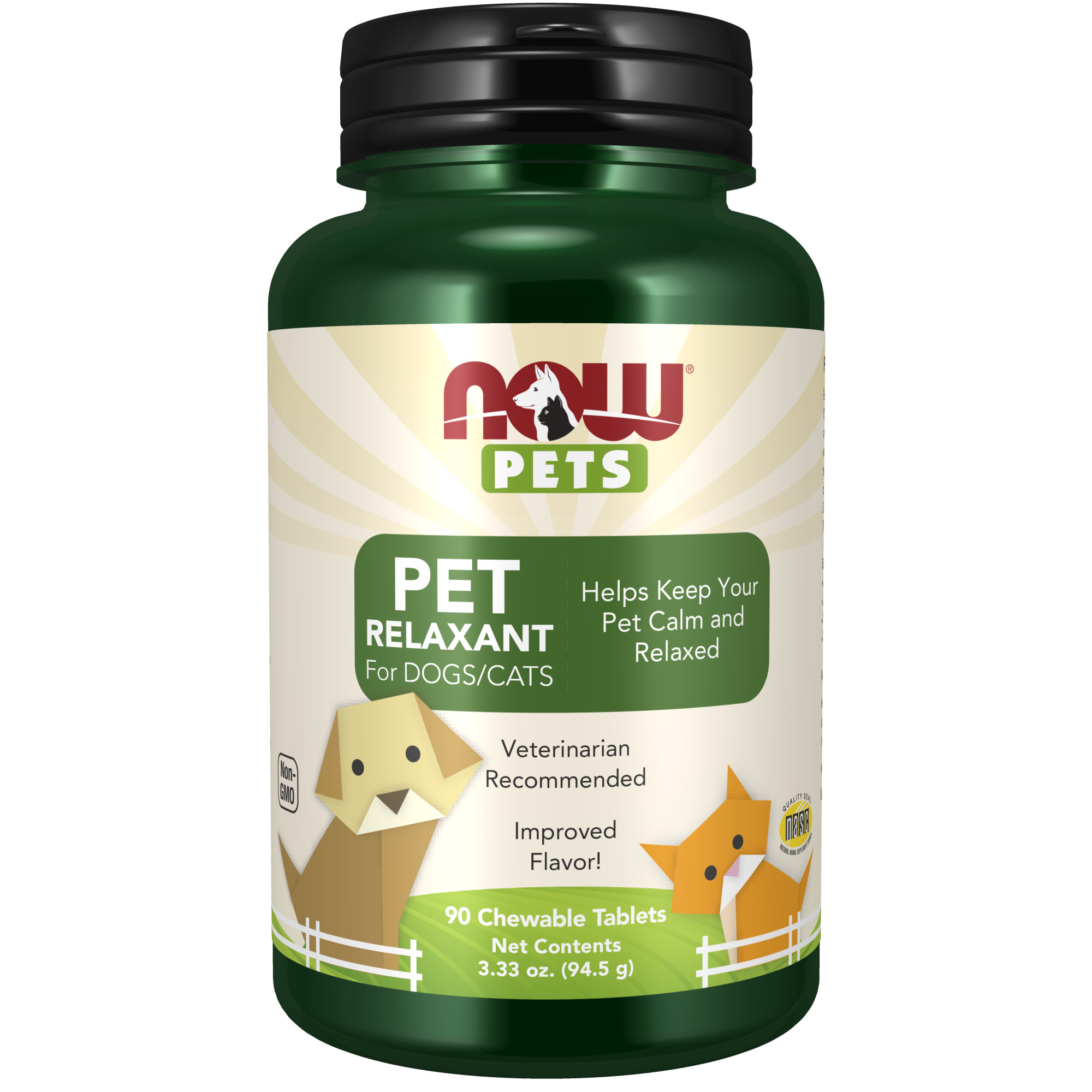 NOW Pets Relaxant 90 tabletter