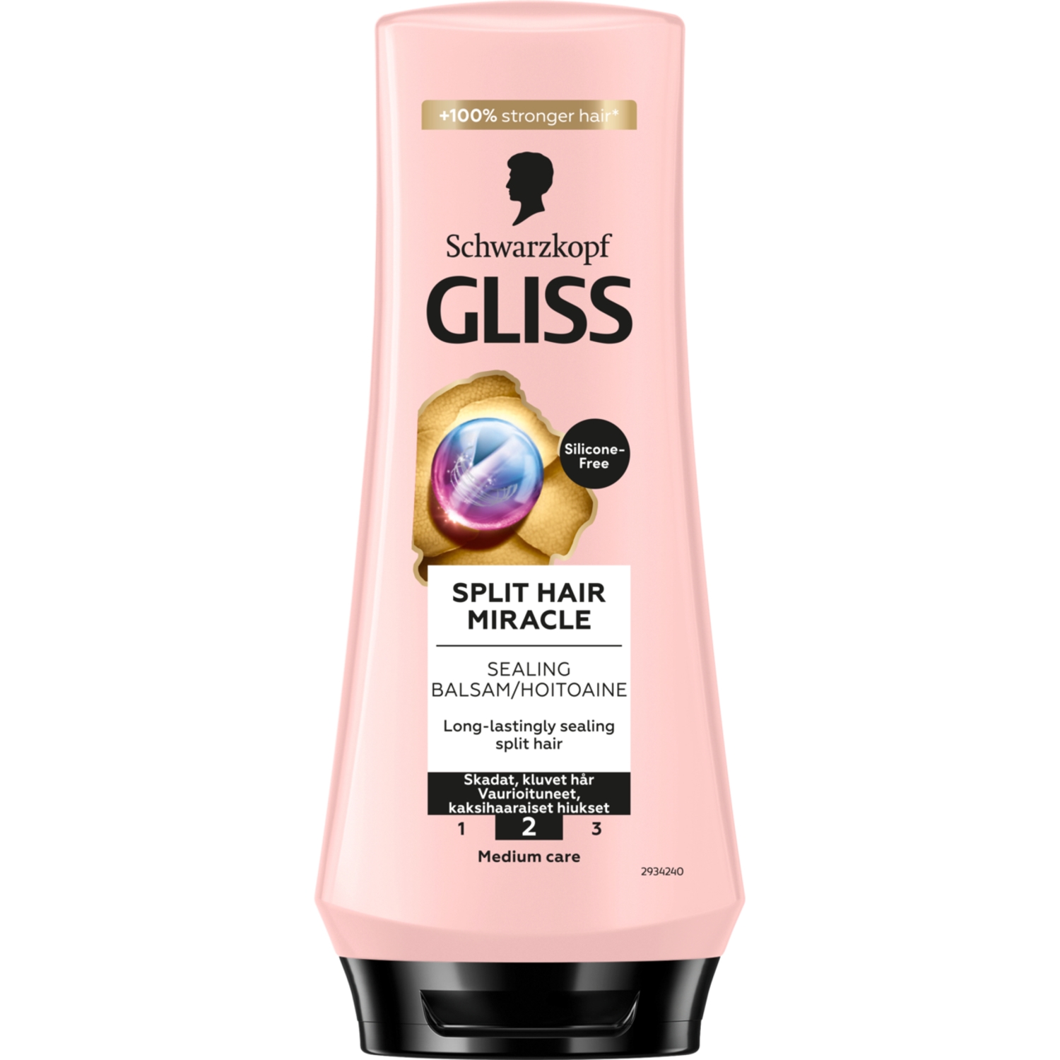 Alternativ bild 1 för Schwarzkopf Gliss Sealing Conditioner Split Hair Miracle 200 ml