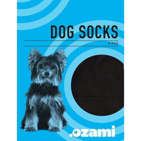 Ozami Hundstrumpor långdistanssocka Svart XL 4-pack