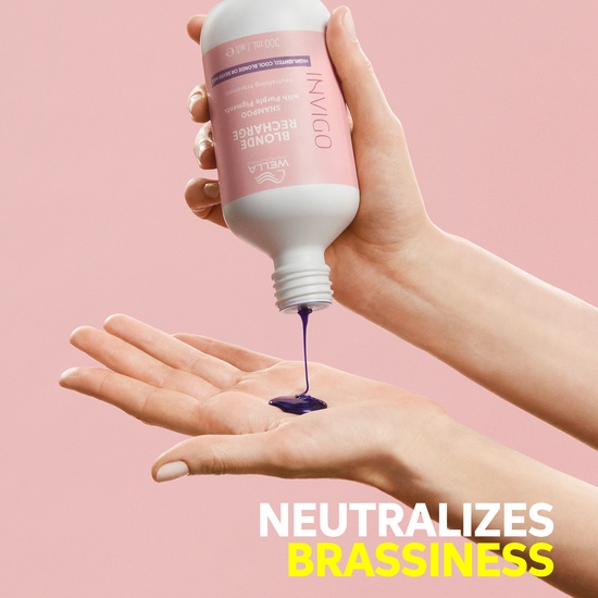 Wella Professionals Invigo Blonde Recharge Cool Blonde Schampo 300 ml