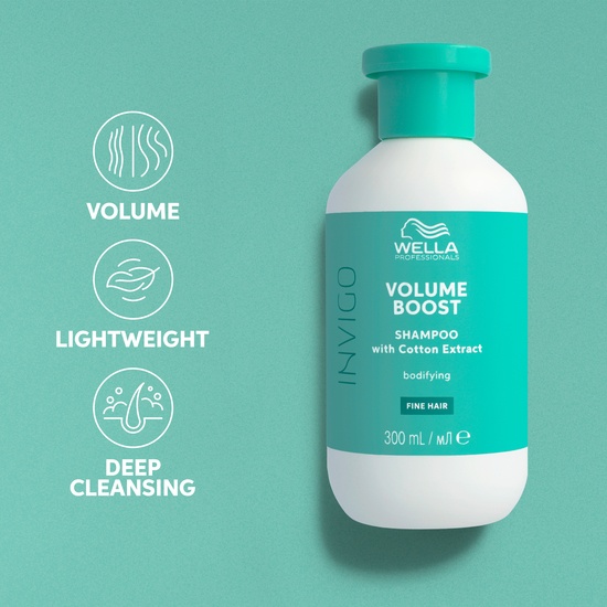 Wella Professionals Invigo Volume Boost Schampo Fine Hair 300 ml