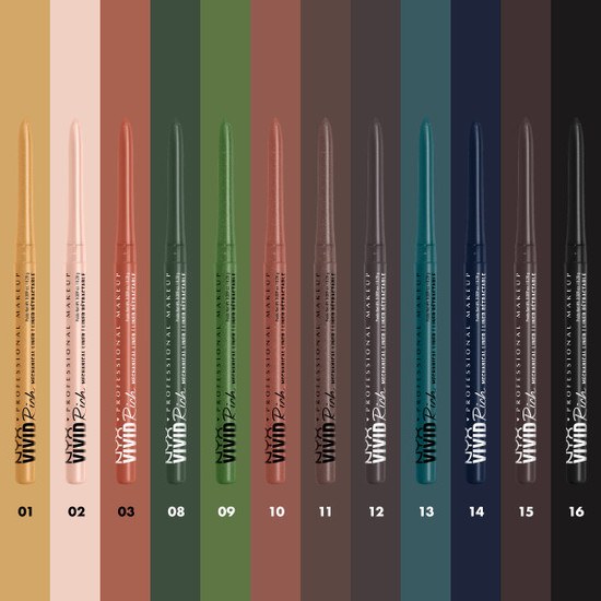 NYX Professional Makeup Vivid Rich Mechanical Liner 10 Spicy Pearl