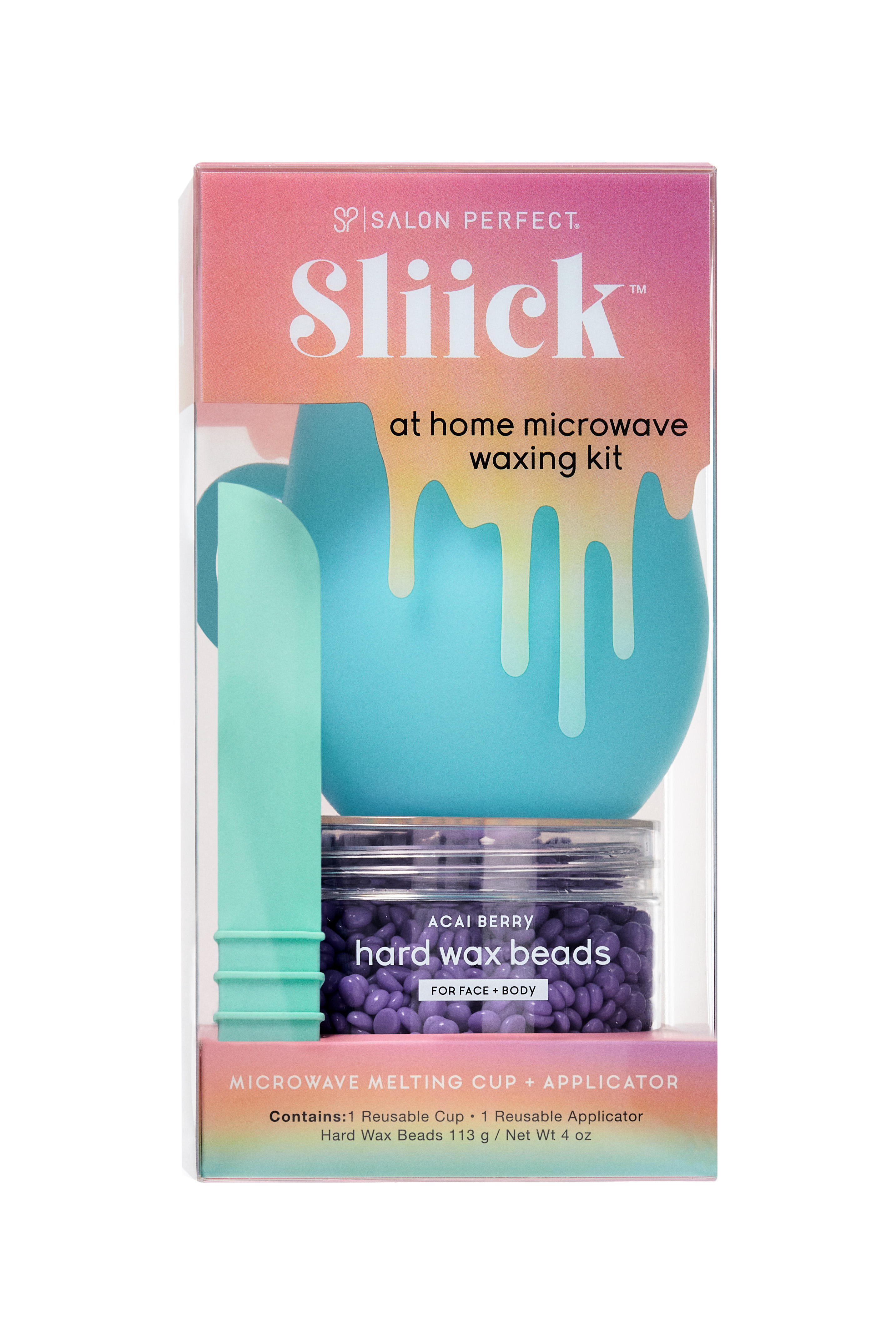 Sliick by Salon Perfect At Home Microwave Waxing Kit 113 g