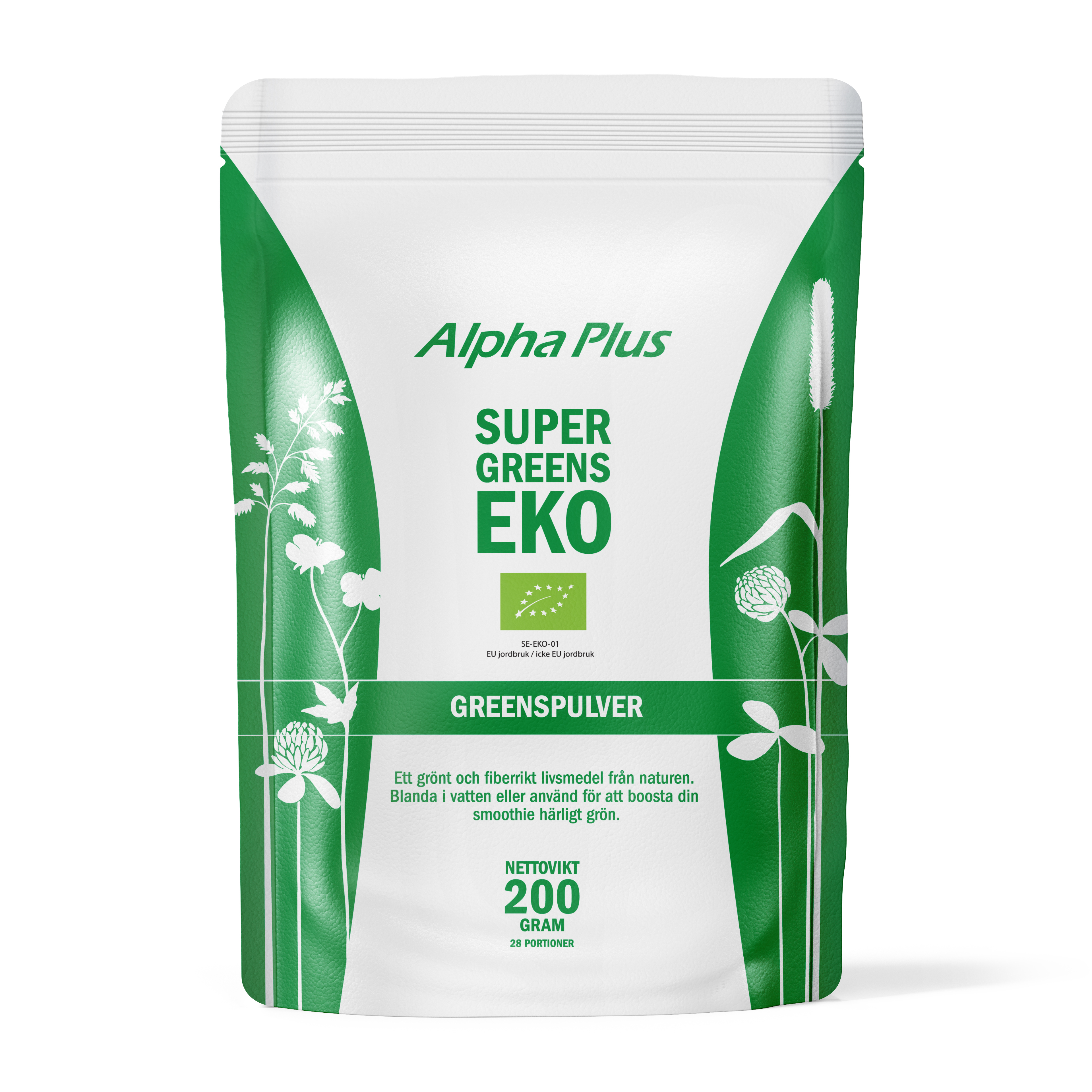 Alpha Plus Super Greens EKO 200 g
