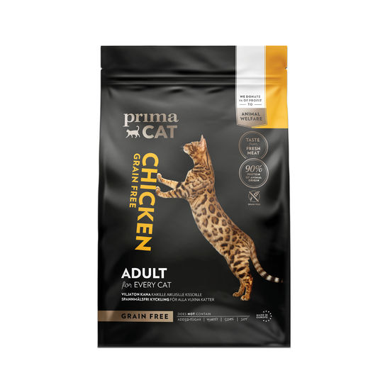 PrimaCat Adult GrainFree Kyckling 4 kg