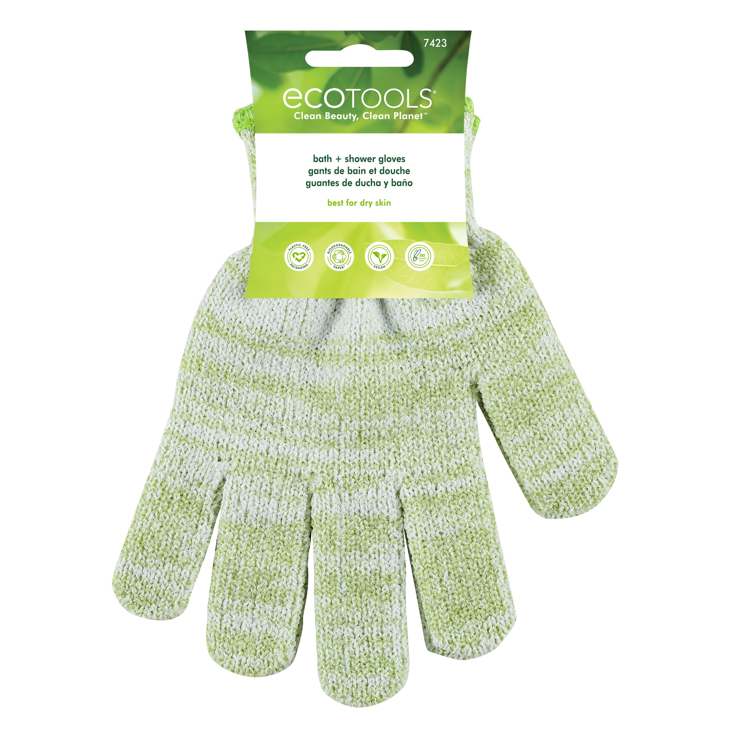 EcoTools Bath&Shower Gloves 2-pack