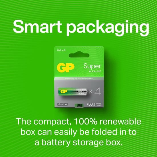 GP Batteries Super Alkaline C-batteri LR14 2-pack